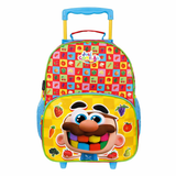 Mala Escolar com Rodinhas José Comilão + Squeeze 340ml