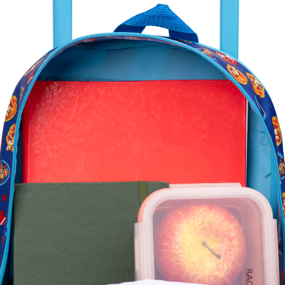 Kit Mochila de Rodinha + Lancheira Térmica + Estojo