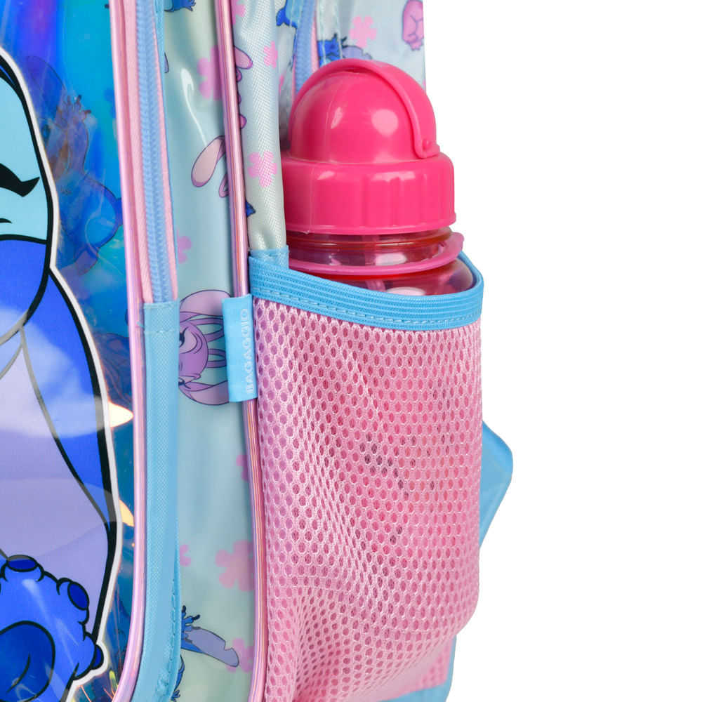 Kit Mochila de Rodinha, Lancheira Térmica e Estojo Escolar Feminino