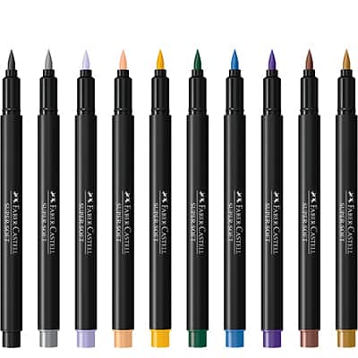 Canetinha SuperSoft 20 Cores Faber-Castell