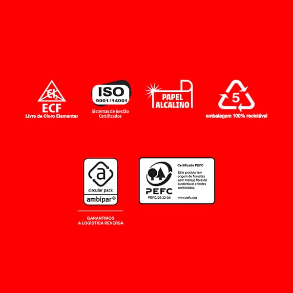 Papel Sulfite Chamex 2500 Folhas