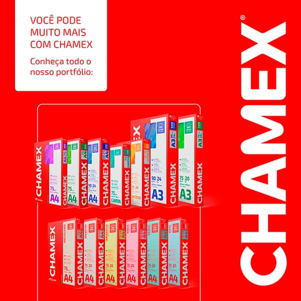 Papel Sulfite Chamex 2500 Folhas