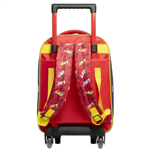 Kit Mochila com Rodinha Carros Relâmpago McQueen