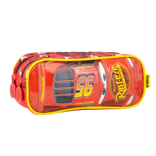 Kit Mochila com Rodinha Carros Relâmpago McQueen