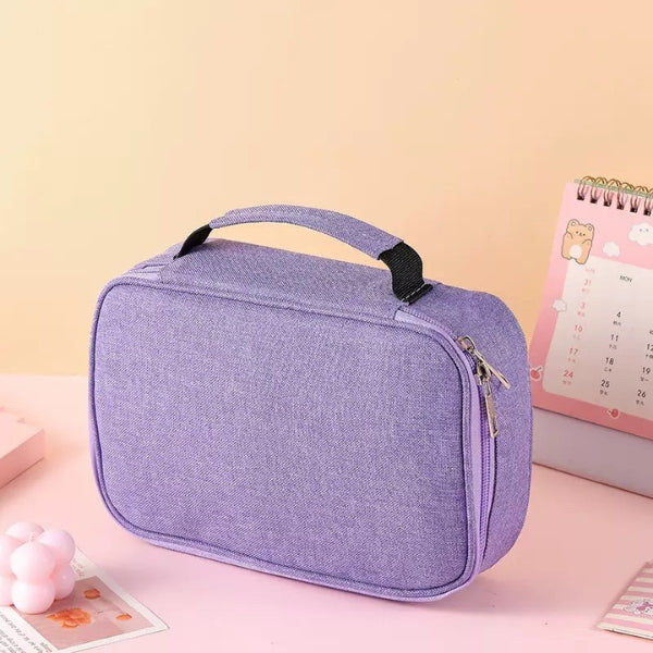 Bolsa Multifuncional para Lápis de Cor