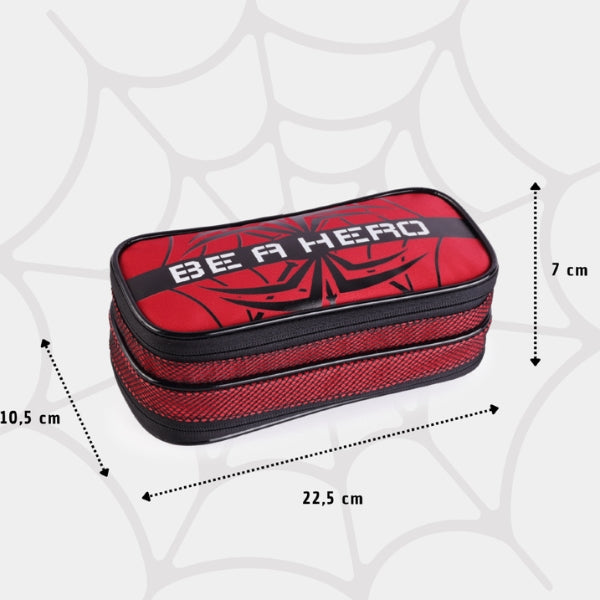 Kit Mochila Escolar Super-Heróis