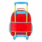 Mala Escolar com Rodinhas José Comilão + Squeeze 340ml