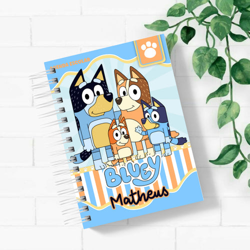 Bluey - Agenda Escolar Infantil/Creche