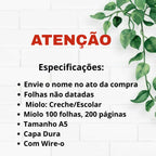 Bluey - Agenda Escolar Infantil/Creche